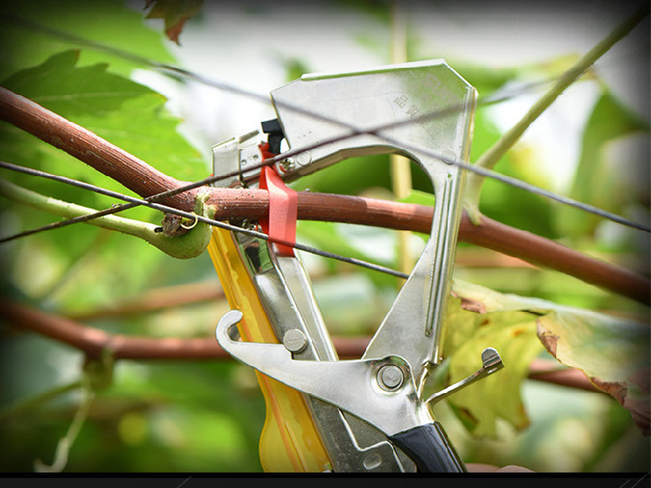 綁枝器不可避免會有泥渣